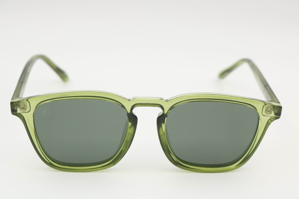 Blenders Sydney Pine Green Square BE3716 Polarized Sunglasses 49-21-142