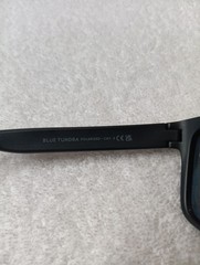 Blenders Blue Tundra Polarized Full Rim Sunglasses Left Lens Scratched
