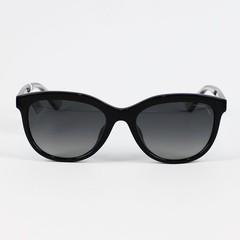 Coach Designer Sunglasses HC8285U Signature Workmark Square Black Gray Gradient