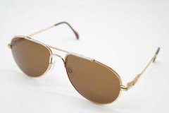 Vintage sunglasses RODIER MR 720 gold silver oval sunglasses eyewear