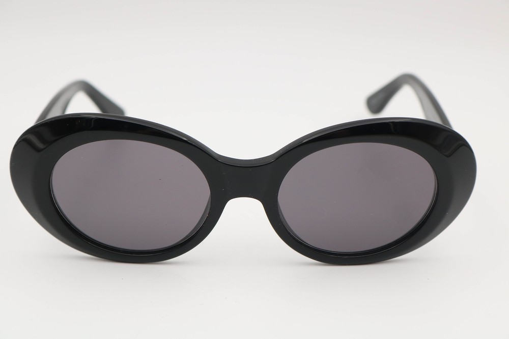 Eyebuydirect Otsukimi Black/Black Oval C1 Sunglasses 53-20-145