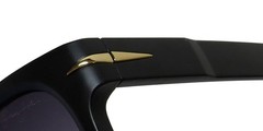 NEW SEAN JOHN SJS1020CE SUNGLASSES 46-19-147 BLACK MENS FULL-RIM ROUND 001 METAL