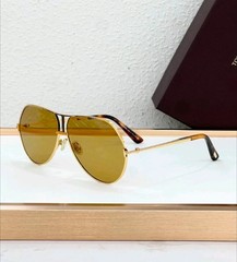 Tom Ford Rickie Sunglasses TF1281 Gold/Yellow 63-10-135mm With Case New