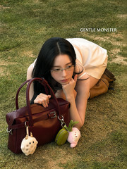NEW Gentle Monster KARINA Veggie Collection Radi 02(Y) Silver Yellow Authentic