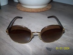 Michael Kors Sunglasses (Authentic-?) Gold Frame MK1007 (Sadie III).