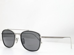 Persol Sunglasses PO5005ST 8006B1 Silver/Black w/ Dark Grey Lenses Unisex 50mm