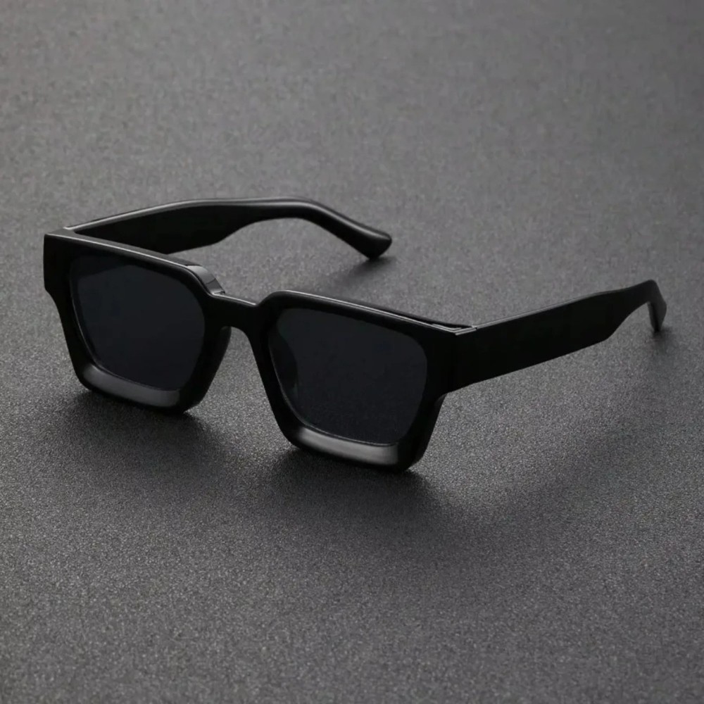 MEN SUNGLASSES HIP HOP SQUARE DESIGNER SHADES RETRO THICK FRAME CLASSIC FASHION