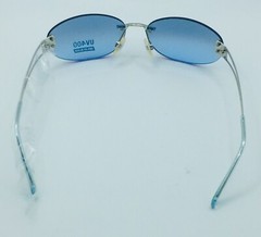 One SUNGLASSES UV400 100%UV Block Silver Metal Frame+Lens Different Color (M26)
