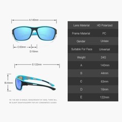 Men’s Polarized Fishing Sunglasses Glasses Chain for Men Women Driving Hiking