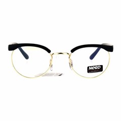 Nerd Eyewear Clear Lens Fashion Glasses Round Oval Frame Eyeglasses
