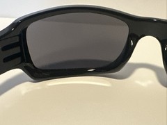 Rare Oakley Fives Squared NY Yankees Edition Black Sunglasses w/ Baseball Pouch.