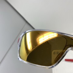 Oakley Turbine Rotor 9307 Clear Red W/ Orange Mirror Lens NH36