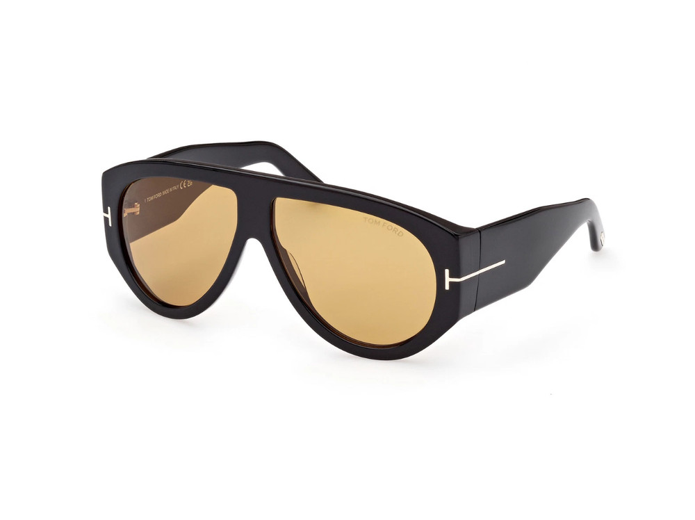 TOM FORD Sunglasses FT1044 Bronson 01E Black brown Man
