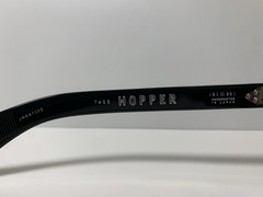 Jacques Marie Mage Taos Hopper Square Sunglasses Black Acetate Purple Glass