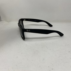 Ray-Ban JUSTIN RB4165 622/T3 MATTE BLACK W/ GRAY POLARIZED LENS SUNGLASSES O906