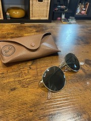 Ray-Ban Men’s Sunglasses Metal RB 3447 Round 001 50-21 3N