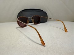 GIORGIO ARMANI Sunglasses Gold-Tone Brown Tortoiseshell Frame VTG SEE DETAILS