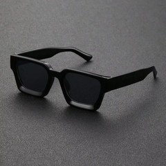 MEN SUNGLASSES HIP HOP SQUARE DESIGNER SHADES RETRO THICK FRAME CLASSIC FASHION