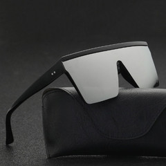 Men’s Women’s Sunglasses Black Mirror Lens Reflective New Style Designer Shades