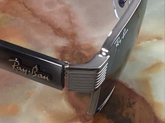 Ray-Ban RB3750 Polished Gunmetal/Blue 62 mm Sunglasses RB3750 004/R5 62-18