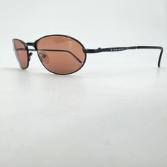Serengeti 6534 Sunglasses Hurikanu Black Metal Round Oval Driver’s Lens READ