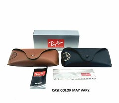 Ray Ban Sunglasses RB4194 601/9A 53MM Nylon Black Frame Polarized Green Classic