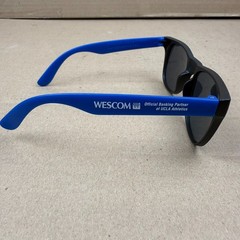 UCLA Athletics Sunglasses WESCOM Branded Black Blue Frames Minor Scratches
