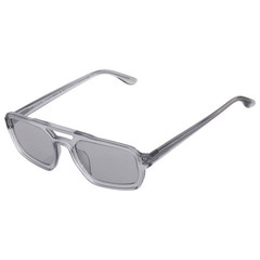 Emporio Armani Light Grey Irregular Men’s Sunglasses EA4240U 620287 53