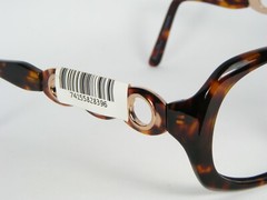 Daisy Fuentes 103P TORT TORTOISE SUNGLASSES GLASSES FRAME 57-17-130 mm (NO LENS)