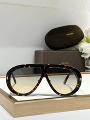 Tom Ford TROY FT0836 Tortoiseshell Sunglasses Men 61-10-140 Luxury Shades