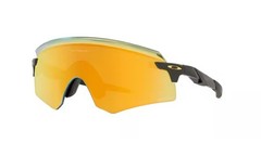 Oakley Encoder Prizm 24K Lens, Matte Carbon Shield Sunglasses – Retail $295