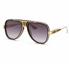 DITA GRAND-DECADE DTS460 Sunglasses Gold/Purple 56-18-137mm With Case New