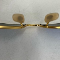 Used RAY BAN Ray Ban COCKPIT sunglasses RB3362 gold Aeon Hiro