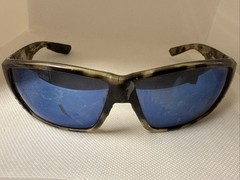 V431 Costa Del Mar TUNA ALLEY 580p Sunglasses Case Included