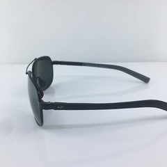 NEW MAUI JIM GUARDRAILS MJ 327-02 Gloss Black with Neutral Grey Polarized JAPAN