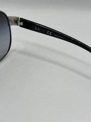 Ray-Ban RB3386 003/8G Sunglasses Silver Frame Grey Gradient Lens 67mm Pilot
