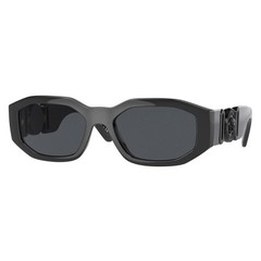 VERSACE VE4361 536087 53mm Black Dark Grey Men’s Sunglasses