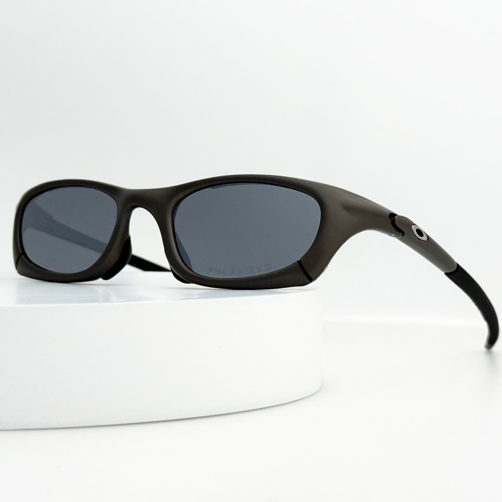 Oakley Mag Four Magnesium Four Sunglasses Gunmetal Frame Grey Lens New