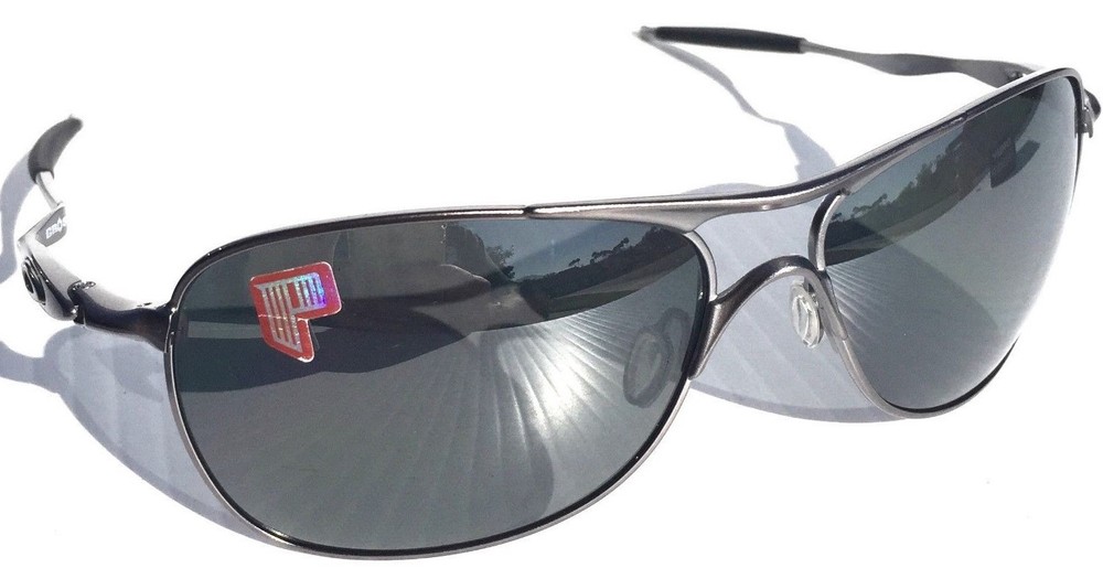 NEW* Oakley Crosshair LEAD POLARIZED PRIZM BLACK Iridium Sunglass 4060-22