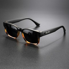 Retro Punk Fashion Sunglasses – Square Protective Frame, Uv400 Unisex for Outdoo