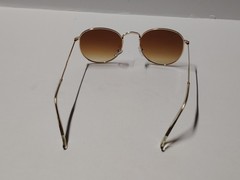 Sunglasses Ray-Ban RB3447 Brown lens Gold Frame Unisex
