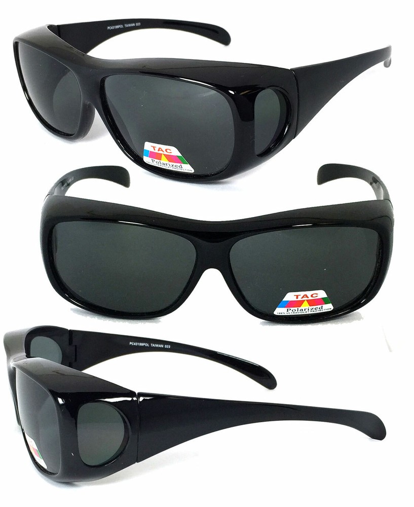Medium Sunglasses OVER Prescription Glasses Fit Over POLARIZED Lens UV400