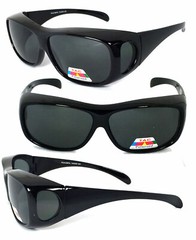Medium Sunglasses OVER Prescription Glasses Fit Over POLARIZED Lens UV400