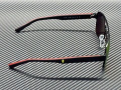 FERRARI FZ5005 101 6Q Black Matte Dark Mirror Red Men’s 59 mm Sunglasses