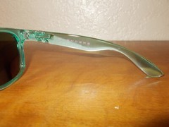 Blenders Electric Kiss Green Frame Pink Mirror Polarized Lenses Sunglasses