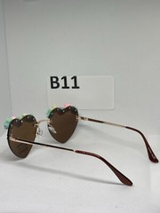 sunglasses floral heart a269-72b