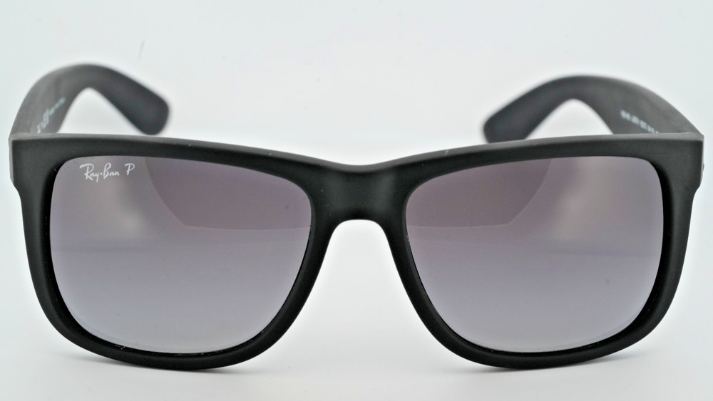 Ray-Ban Justin RB4165 622/T3 Sunglasses Full Rim Square Polarized Lens 54-16-145
