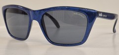 Bolle 527 Acrylex Blue Marble Textured Frame Sunglasses 1980’s-1990’s SCHWEPPES