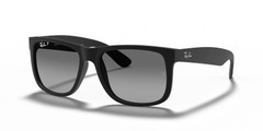 Ray-Ban RB4165 622/T3 55mm Justin Black Sunglasses