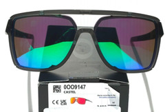NEW Oakley CASTEL Matte Smoke Grey POLARIZED GALAXY Jade Lens Sunglass 9147